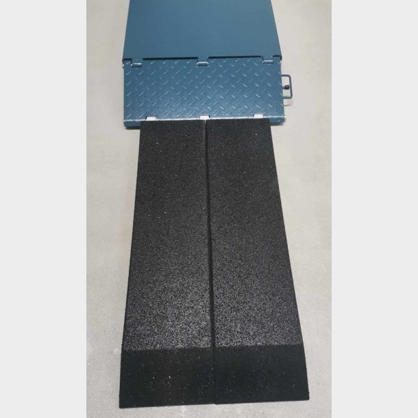 Gummi rampe forlnger 1000x250x50