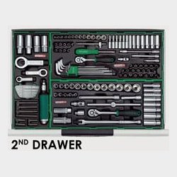 Vrktjsvogn 283 pc 7 skuffer