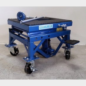 Motorcykelift m. hjul 135 kg fod-snkning