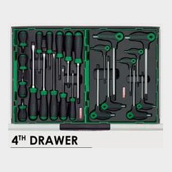 Vrktjsvogn 283 pc 7 skuffer