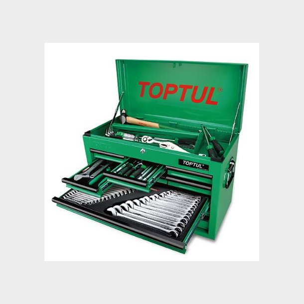 Vrktjskiste 186 pc 9 skuffer