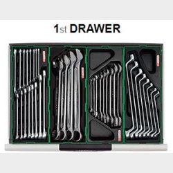 Vrktjsvogn 372 pc 10 skuffer