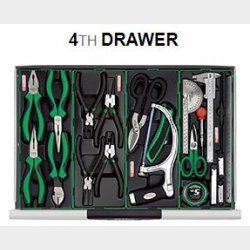 Vrktjsvogn 372 pc 10 skuffer