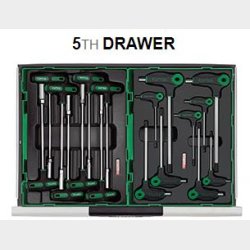 Vrktjsvogn 372 pc 10 skuffer