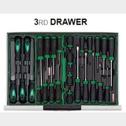 Vrktjsvogn 372 pc 10 skuffer