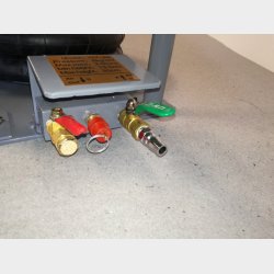 Luft donkraft 3T kort h�ndtag 3 b�lge 40 cm