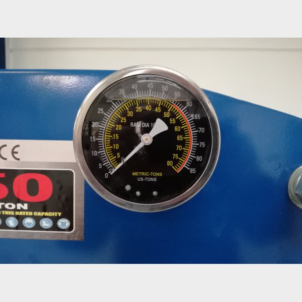 Vrkstedspresse 50T luft-hydraulisk