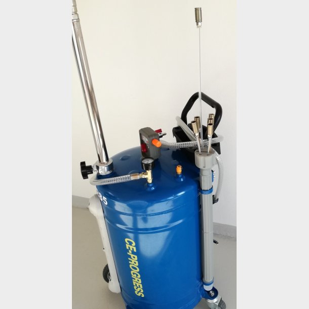 Olieaftapper m. vacummfunktion  i tank proff