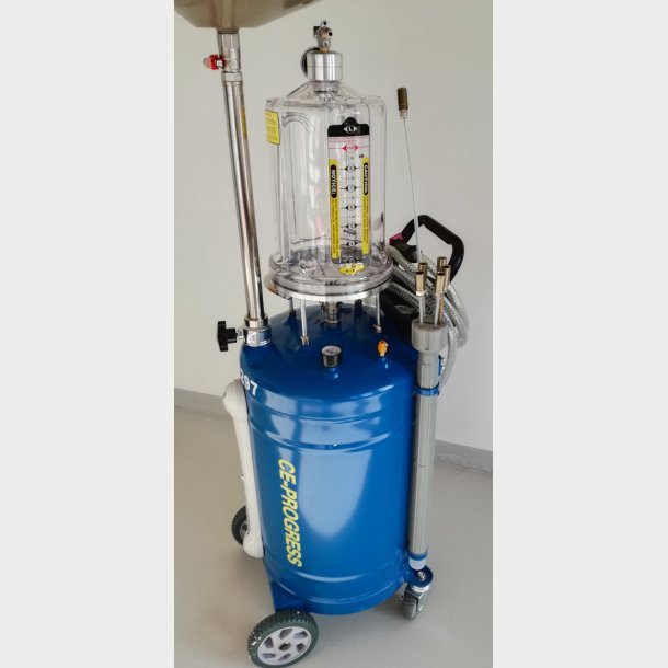 Olieaftapper m. vacummfunktion i klokke proff