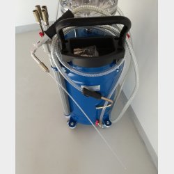 Olieaftapper m. vacummfunktion i klokke proff