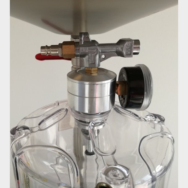 Olieaftapper m. vacummfunktion i klokke proff