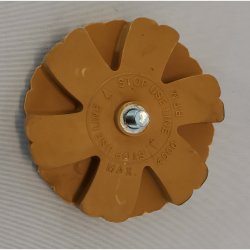 Gummiskive m. fingre til fjernelse af lim