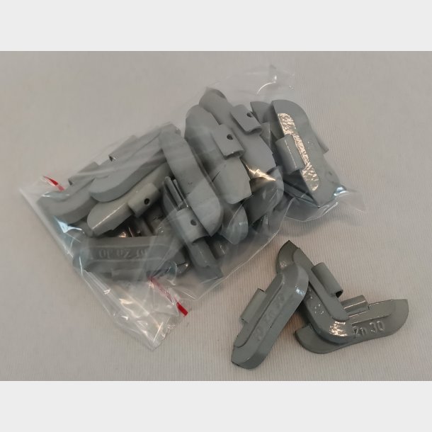 Afballanceringsklods for stlflg ZN 30gr 25/kart