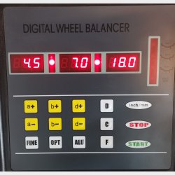 Afballanceringsapparat semi-automatic