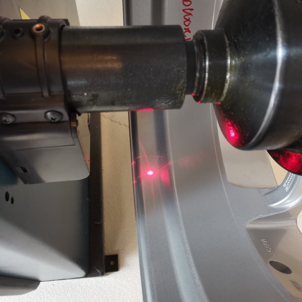 Afballanceringsapp. proff LED laser autopos