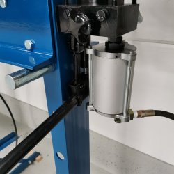 Vrkstedspresse 20T luft-hydraulisk