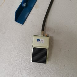 Vrkstedspresse 20T luft-hydraulisk