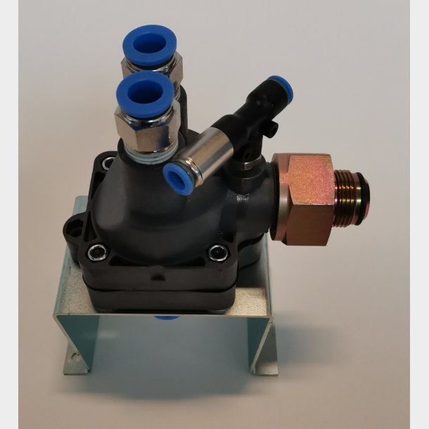 Ventil for burst-tank