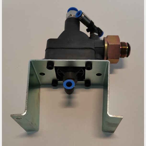 Ventil for burst-tank