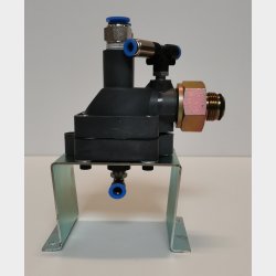 Ventil for burst-tank