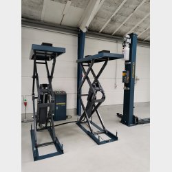 Sakselift 3,5T fuld lftehjde, under gulv