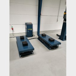 Sakselift 3,5T fuld lftehjde, under gulv