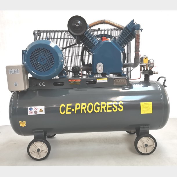 Kompressor 5,5Kw, 670l/m, 10bar, 150l tank