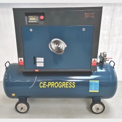 Scrollkompressor 7,5Kw, 1200l/m, 10bar, 300l tank