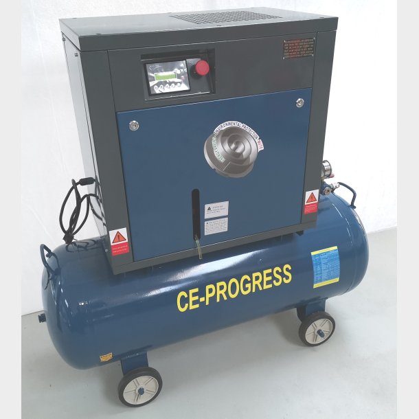 Scrollkompressor 2,2Kw, 360l/m, 10bar, 200l tank