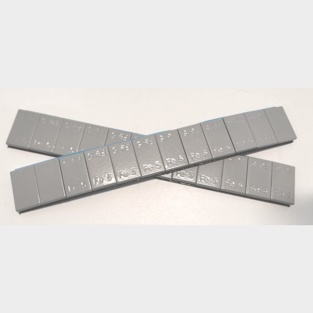 Afbalanceringsklodser f. alu-flg FE gr 50 stk 12x5 gr