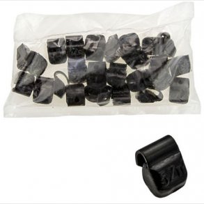 Afballanceringsklods for stlflg ZN 5gr SORT 25/kart