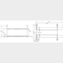 4-sjlet lift 3500 kg