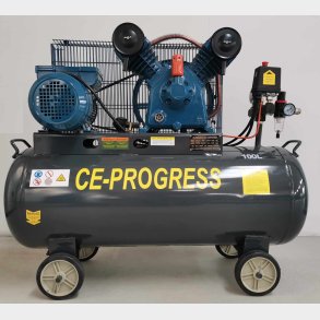 Kompressor 2,2Kw, 300l/m, 10bar, 100l tank
