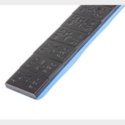 Afballanceringsklods for aluflg FE sort 25 strimler a 12x5gr